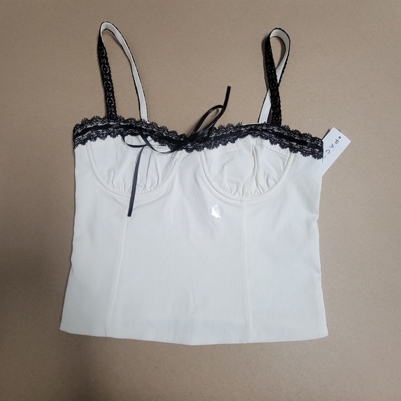 Pacsun NWT Beverly And Beck Femme Trim Corset Top. - Picture 5 of 12